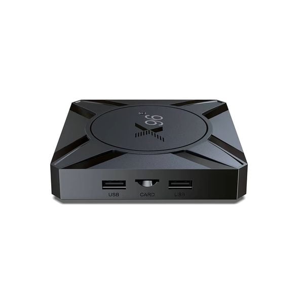 Android TV Box X96 M300 S905X5M – Android TV 14 – 4K HDR – AI-SR – LAN 1000M – WiFi 5G – RAM 4GB – ROM 32GB - New 2025