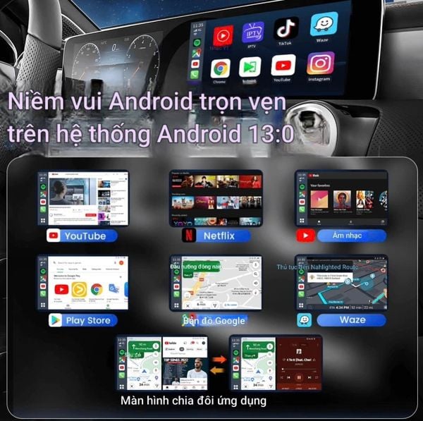 Android Box ô tô Carlinkit Tbox Ambient