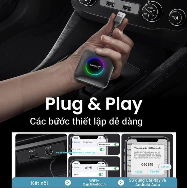 Android Box ô tô Carlinkit Tbox Ambient