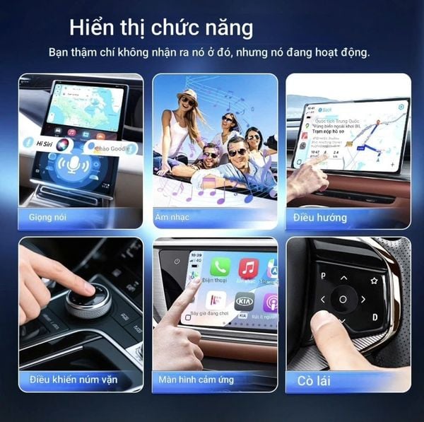 Carlinkit Ultra 3 – Bộ chuyển CarPlay & Android Auto không dây cho ô tô