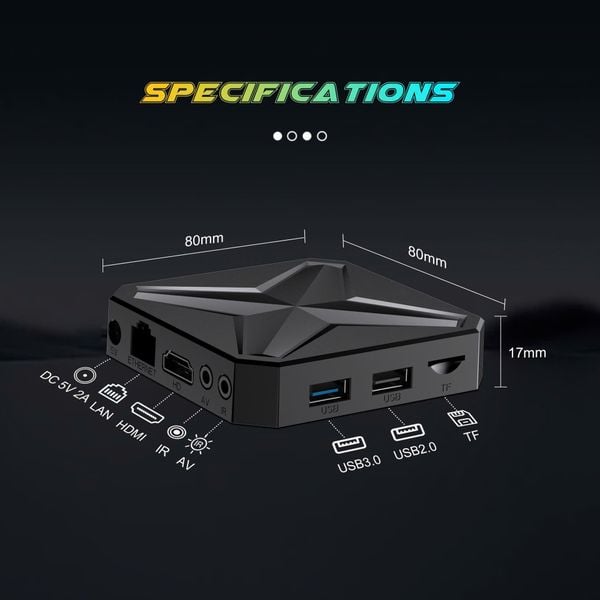 Mortal Q1mini+ – Android TV Box Thế Hệ Mới 2026: Android 14, Chip RK3518 & Wifi 6