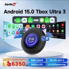 Android Box Cho Ô Tô Carlinkit Tbox Ultra 3 – Siêu Phẩm Android 15, Kết Nối 5G Đỉnh Cao - New 2026