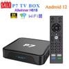 Tivi Box P7 Android TV 12 – CPU H618, Wifi 6, Bluetooth 5.0 New 2025