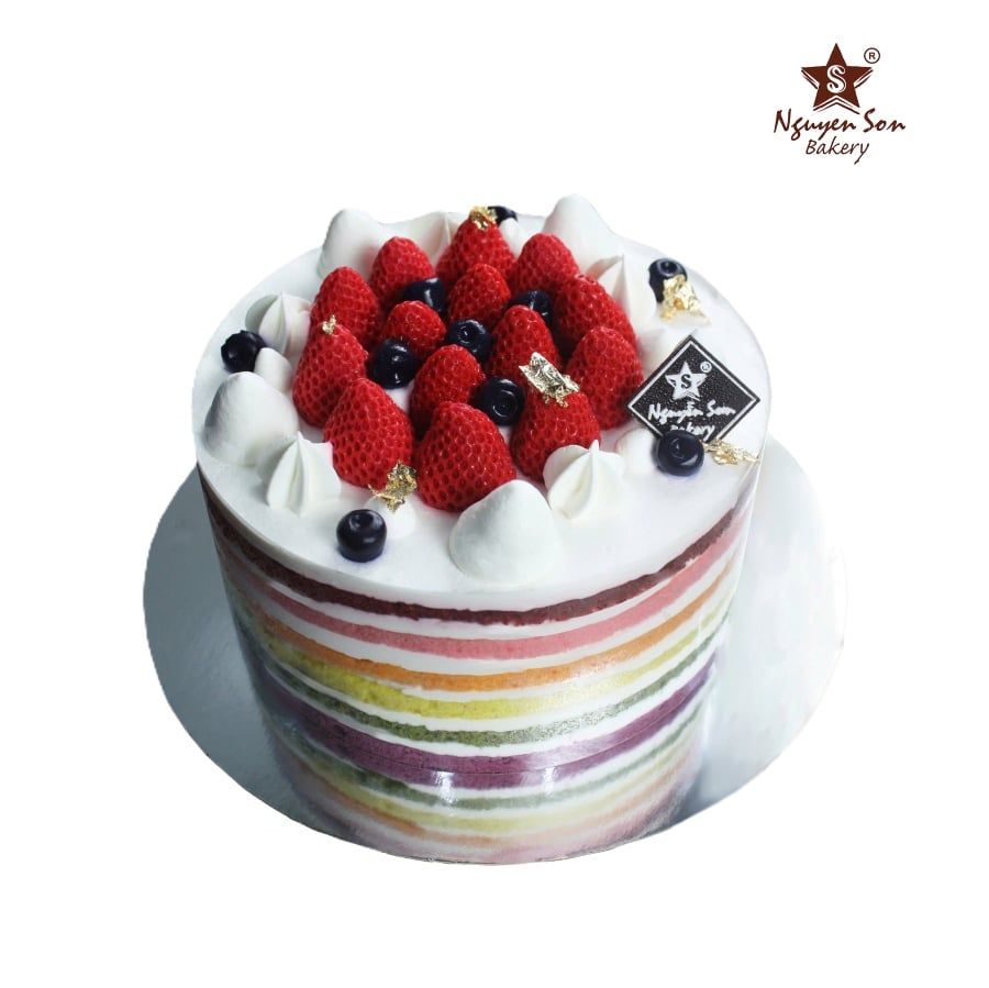  Rainbow Cake 