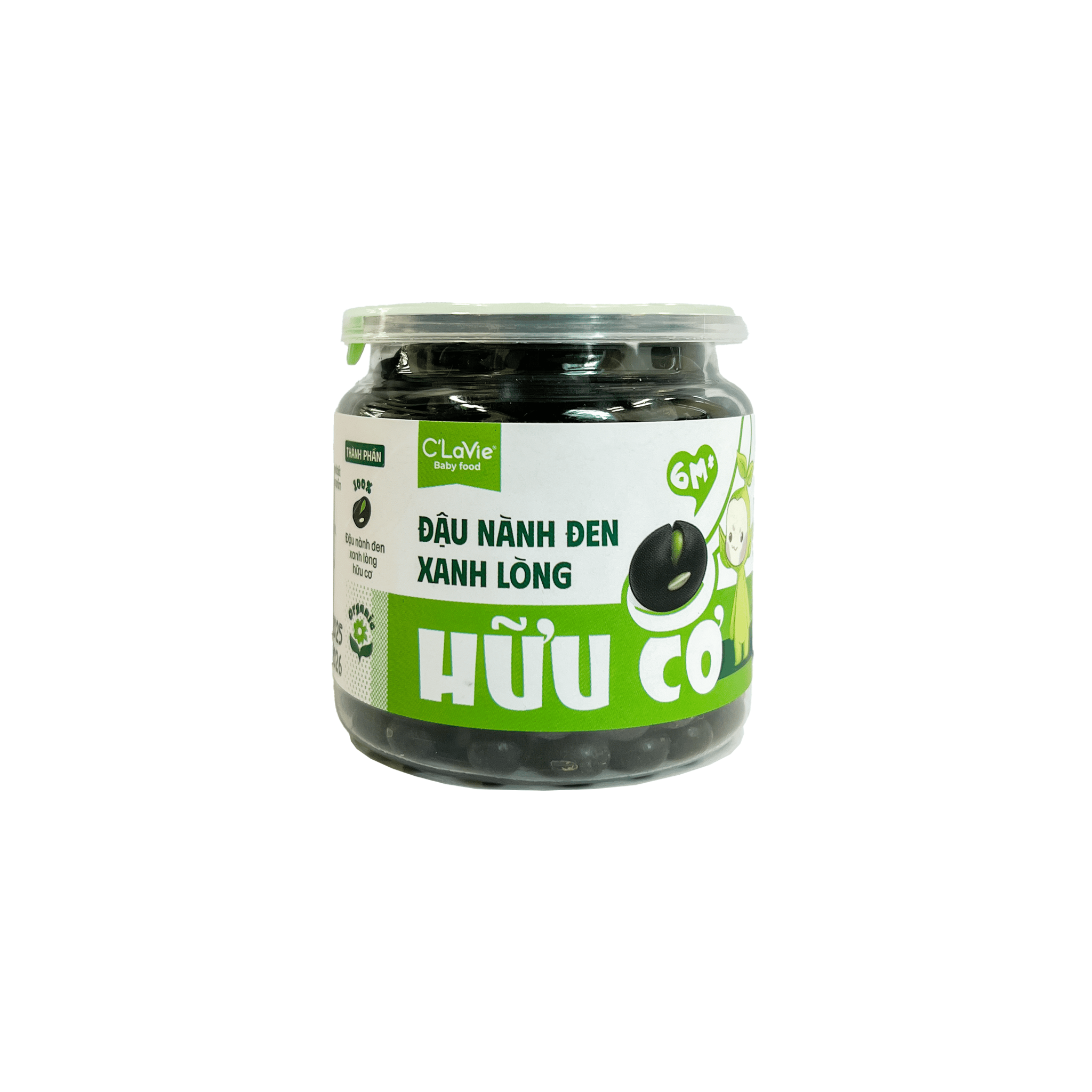 Đậu nành đen xanh lòng hữu cơ C'LaVie 100g