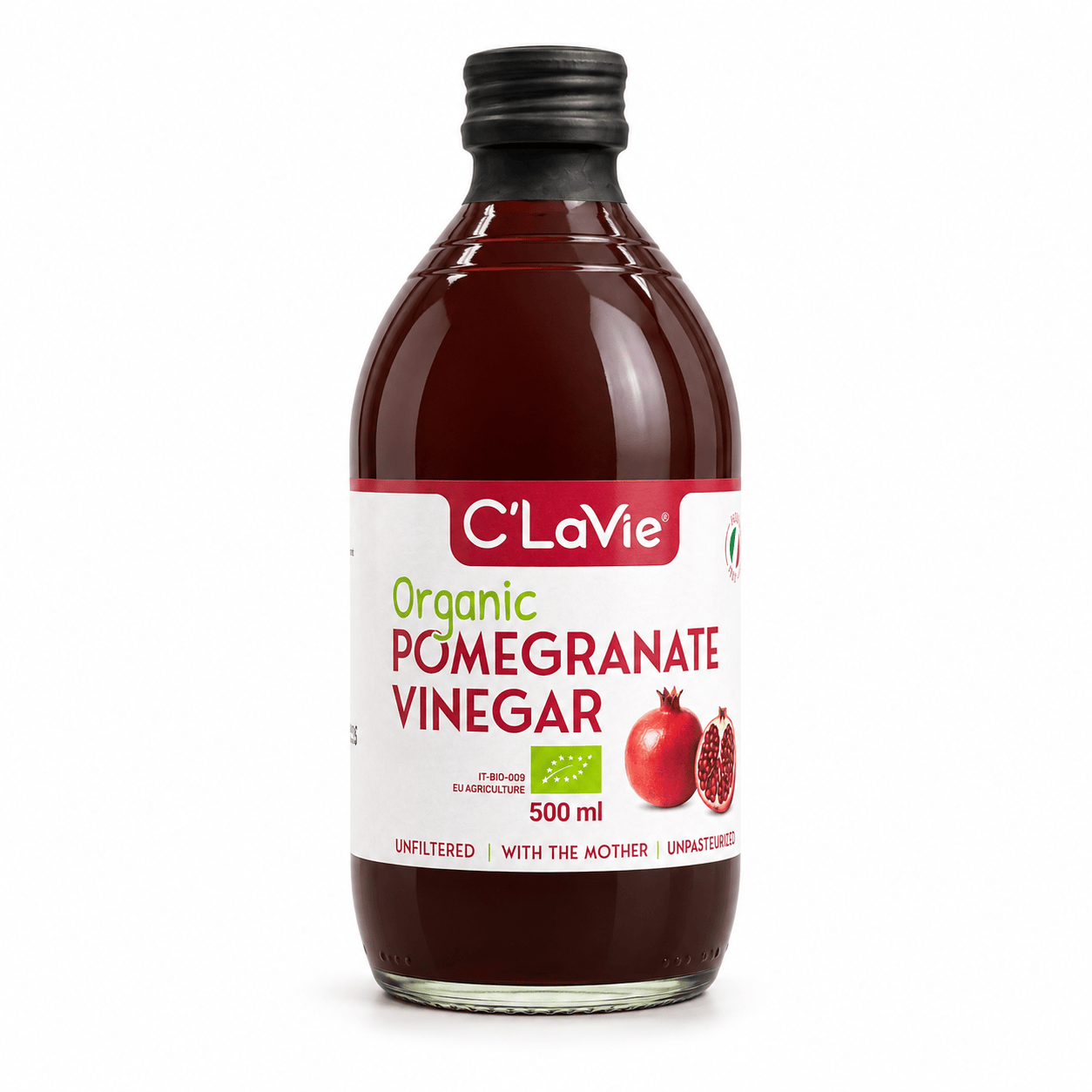 Giấm Lựu Hữu Cơ C’LaVie 500ml