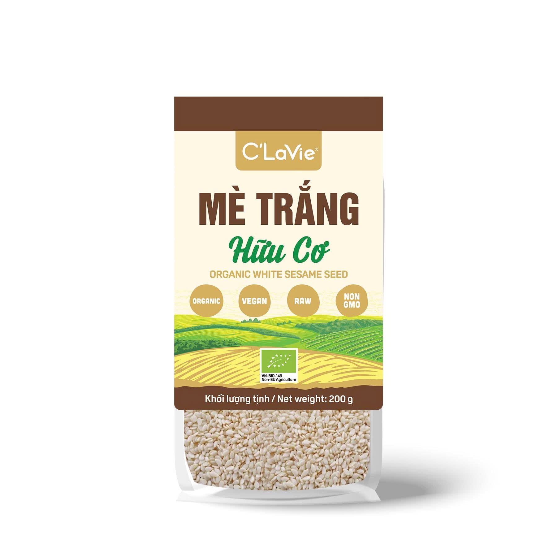 Mè trắng hữu cơ C'LaVie 200g