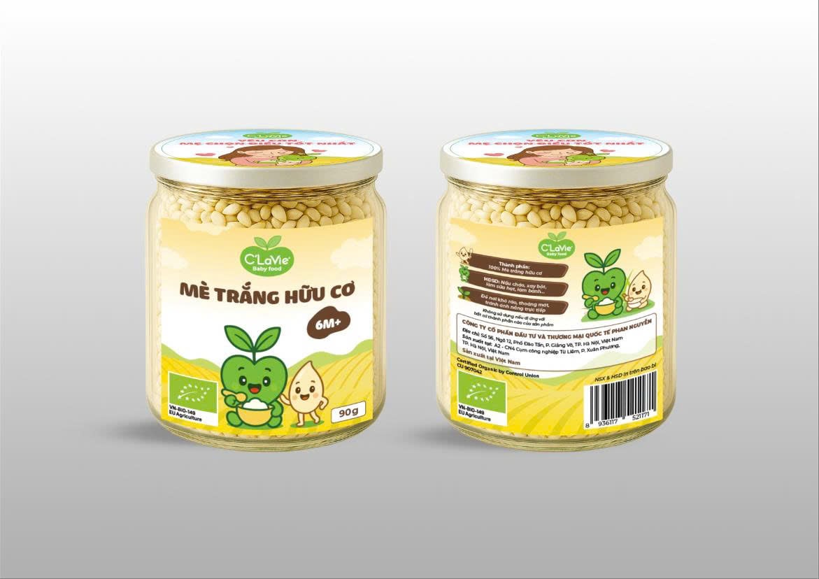 Mè trắng hữu cơ C'LaVie 90g