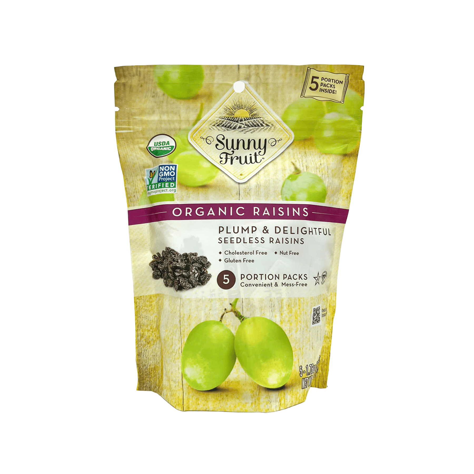 Nho khô hữu cơ Sultana Sunny fruit 250g