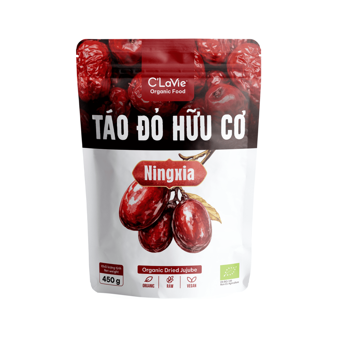 Táo đỏ hữu cơ Ningxia C'LaVie 450g