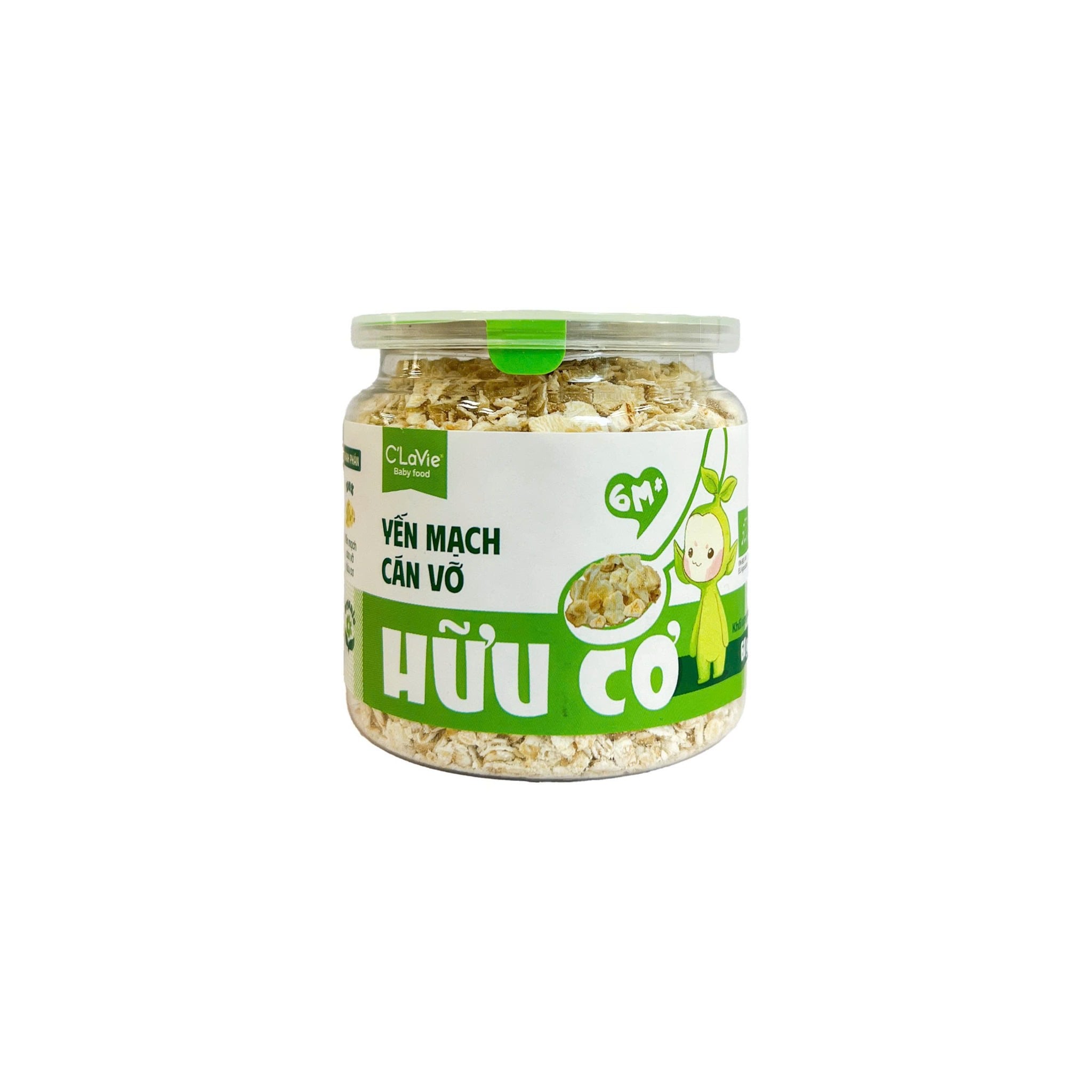 Yến mạch cán dẹt hữu cơ C'LaVie 70g