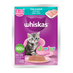 Pate Whiskas Junior mèo con 80g