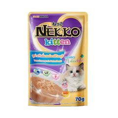 Pate Nekko Kitten Mousse cho mèo con gói 70g