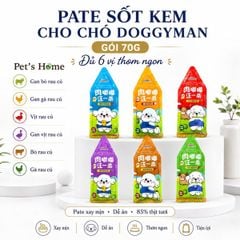 Pate sốt kem cho chó Doggyman 70g