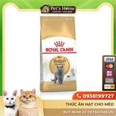 Hạt Royal Canin British Shorthair Kitten MÈO CON 400g