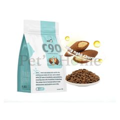 Hạt PetQ C90 – Thức ăn hạt Churro nhân thịt cho mèo mọi lứa tuổi 1kg