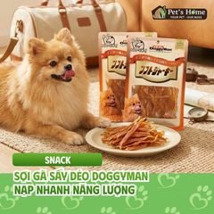 Thanh gà sấy dẻo Doggyman 80g