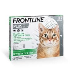 Nhỏ gáy trị ve rận cho mèo Frontline Plus