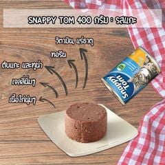 Pate Snappy Tom Grain Free cho mèo 400g