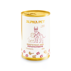 Pate cho chó mèo Alpha Pet lon 400g