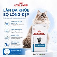 Hạt RC Hypoallergenic trị dị ứng cho mèo 400g