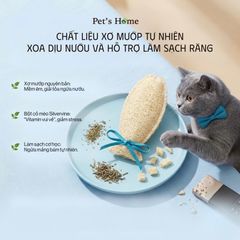 Đồ chơi xơ mướp mặt mèo Cattyman