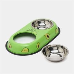 Bát đôi inox Hello Avocado