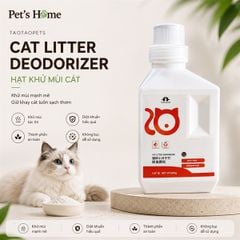 Hạt khử mùi cát vệ sinh Taotaopets 600g
