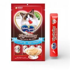 Súp thưởng cho mèo Silver Spoon 56g(4 tuýp)