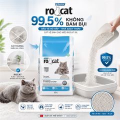 Cát vệ sinh cho mèo Rocat 20L