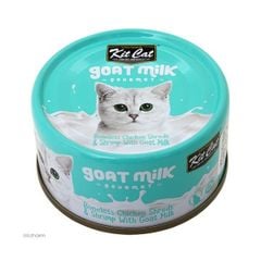 Pate sữa dê Kit Cat gà xé lon 70g