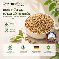 Cát vệ sinh cho mèo lông dài Cat's Best SmartPallets 5L
