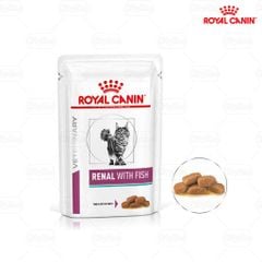 Pate Royal Canin Renal with Fish Feline 85g