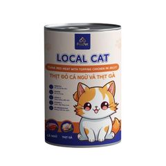 Pate Local Cat cho mèo lon 400g