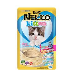 Pate Nekko Kitten Mousse cho mèo con gói 70g