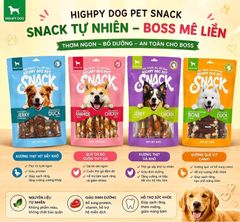 Thanh thịt gà hình tạ Highpy Dog 100g