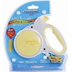 Dây dắt hộp DoggyWalker Mini màu vàng chanh 20kg