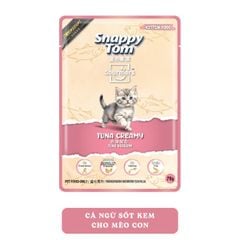 Pate Snappy Tom Gourmers Kitten Creamy 70g