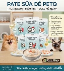Pate sữa dê cho mèo PetQ 70g