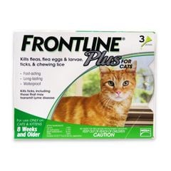 Nhỏ gáy trị ve rận cho mèo Frontline Plus