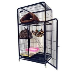 Chuồng mèo nan ống Sunpet 78x52x126cm