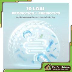 Hạt PetQ C90 – Thức ăn hạt Churro nhân thịt cho mèo mọi lứa tuổi 1kg