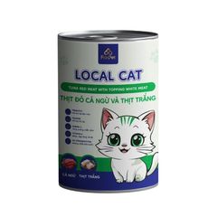 Pate Local Cat cho mèo lon 400g