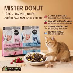 Hạt Mister Donut Kitten and Mother Cat T1 1,8kg