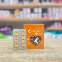 Viên dầu cá O3 Gold Omega3 Fish Oil 500mg