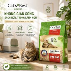 Cát vệ sinh cho mèo Cat's Best Original