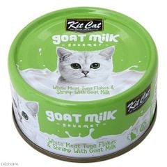 Pate sữa dê Kit Cat gà xé lon 70g