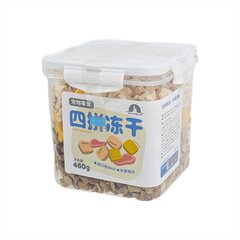 Snack sấy lạnh mix 4 loại taotaopet 460g