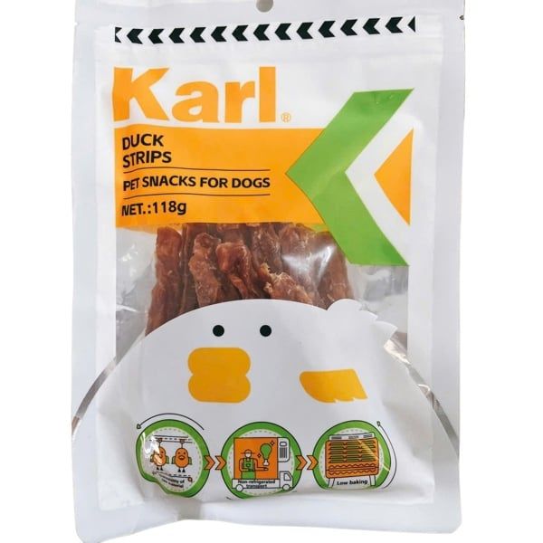 Thanh vịt sấy Karl 118g