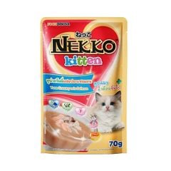 Pate Nekko Kitten Mousse cho mèo con gói 70g